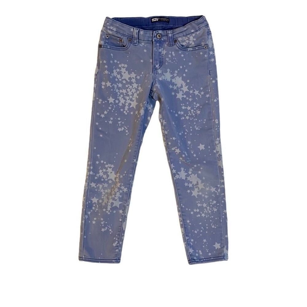 Girls Levi’s Cropped Denim Legging - Picture 2 of 7